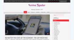 Desktop Screenshot of animespider.com